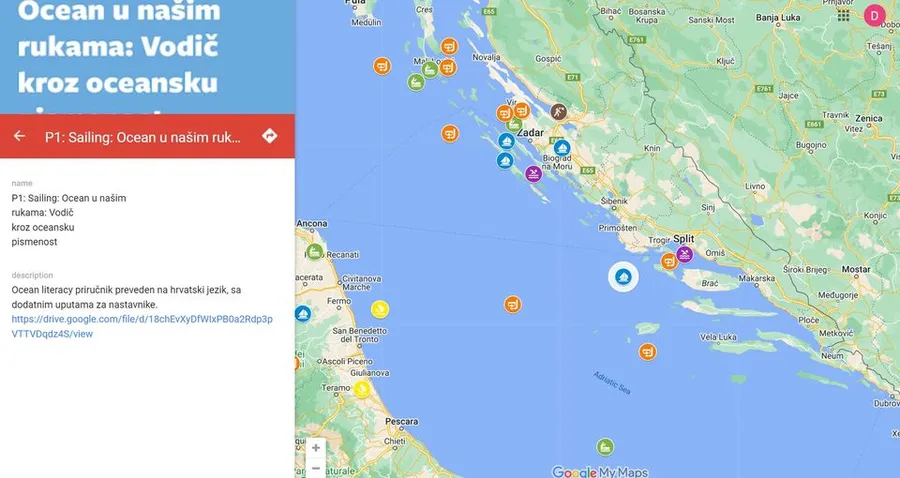 I naš vodič izlistan je u bazi resursa za podizanje oceanske pismenosti