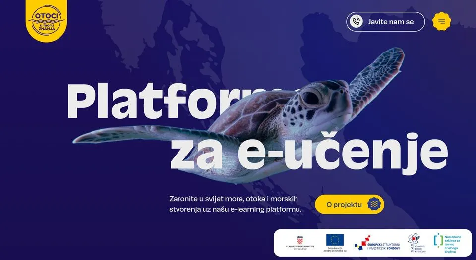 Otoci u moru znanja - platforma za e-učenje