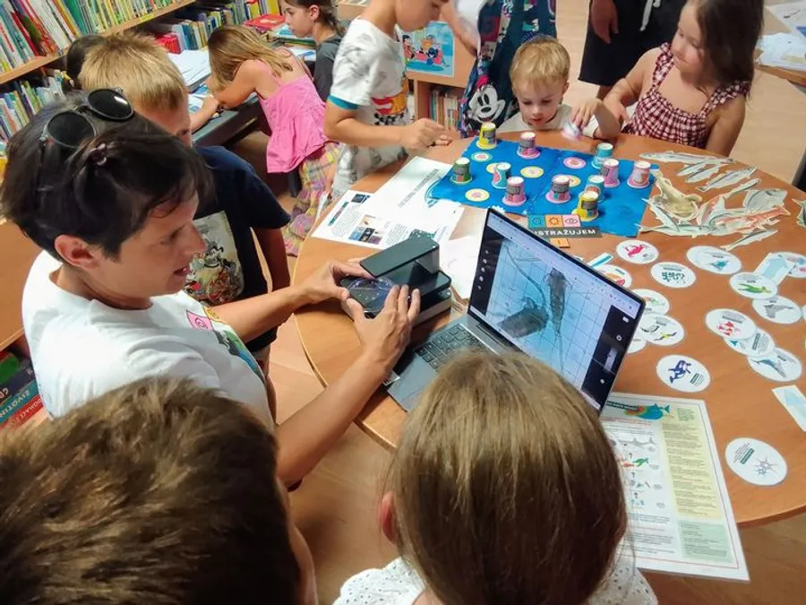 Ljetna radionica za djecu - Gradska knjižnica Omiš