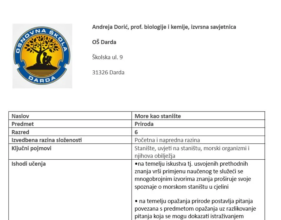 Dijelimo vaše ideje kako s učenicima produbiti znanje o moru 