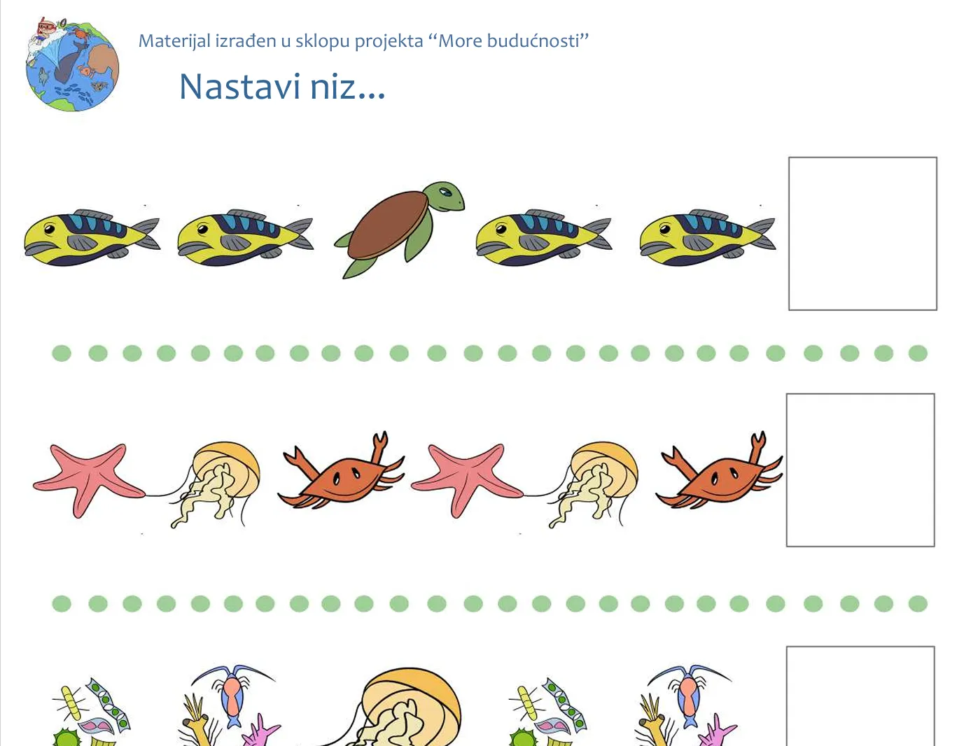 Novi radni listići za vrtićarce